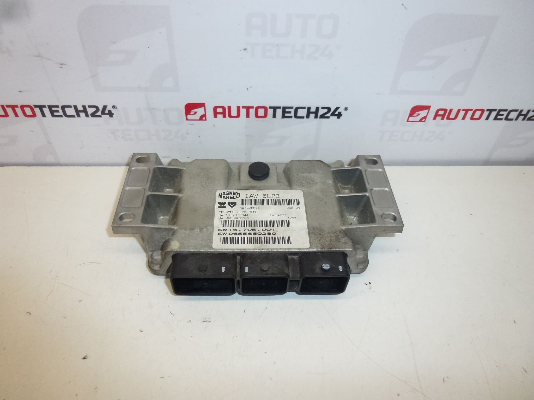 ECU IAW 6LPB 1 8 16V Citroën Peugeot 9655660280 A24 Portugal