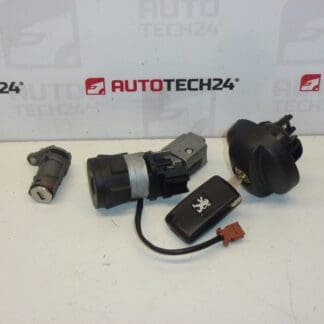 Conjunto de fechaduras 1 chaves Peugeot 307 4162JC 4162KG