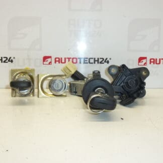 Conjunto fechadura + 2 placas Citroën C1 Peugeot 107 1608745780 4162FH