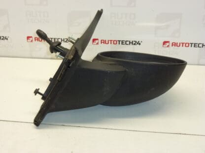 Retrovisor direito preto metalizado Citroën C1 Peugeot 107 87910-0H010 87910-0H011