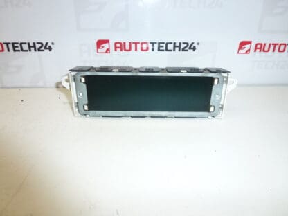 Peugeot 407 display de rádio de computador 9666631380 659349