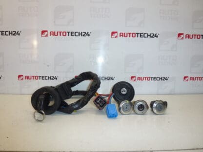 Conjunto de fechaduras 1 chave Citroën Berlingo Peugeot Partner para 2002 4162AN 4162AP