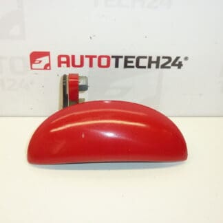 Maçaneta da porta dianteira direita Citroën C1 Peugeot 107 vermelho 9101AH