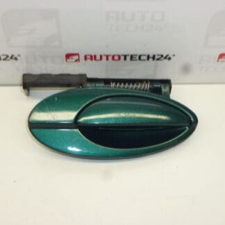 Puxador da porta dianteira direita Citroën C5 I e II 9634765977 9634765777 verde