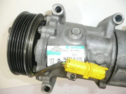 Compressor de ar condicionado Sanden SD6V12 1449F 9655191580 - Image 2