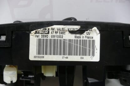 Controle de aquecimento de ar condicionado Peugeot 207 69910002 6451TK - Image 2