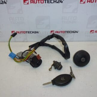 Conjunto fechadura + uma chave Citroën C5 01-07 4162Z0 4162CE