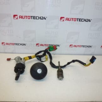 Conjunto de fechadura 1 chave Citroën C2 C3 4162AG 4162AH 4162CR