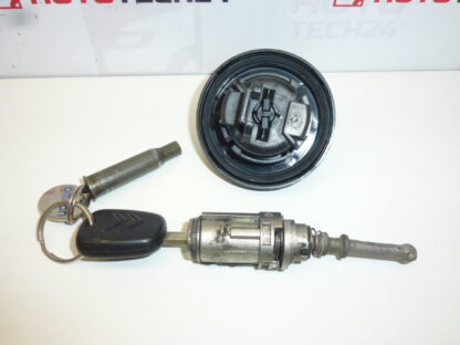 Conjunto de fechaduras Citroën C2 C3 3 chaves 4162FP