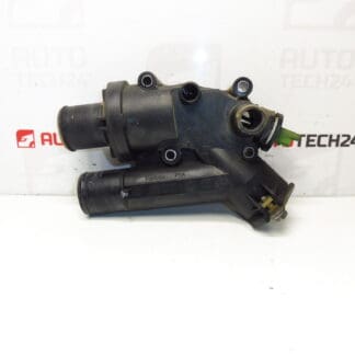 Carcaça do termostato 2.2 HDI 125 KW Citroën Peugeot 9657182080 1336Z4