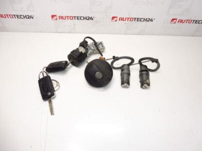 Conjunto de fechadura Citroën C8 Peugeot 807 + 2 chaves 4162KQ 4162KF