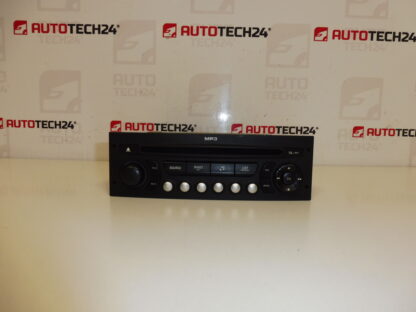 Auto-rádio com CD MP3 RD4 Citroën Peugeot 96646223XT